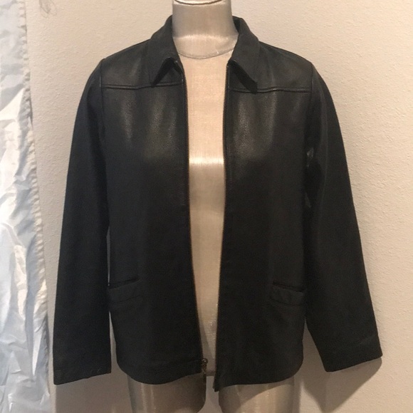 Girls Genuine Leather Jacket